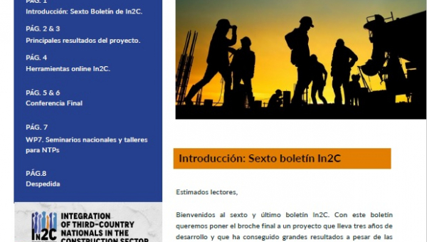 Publicamos el sexto y último Boletín informativo del proyecto 